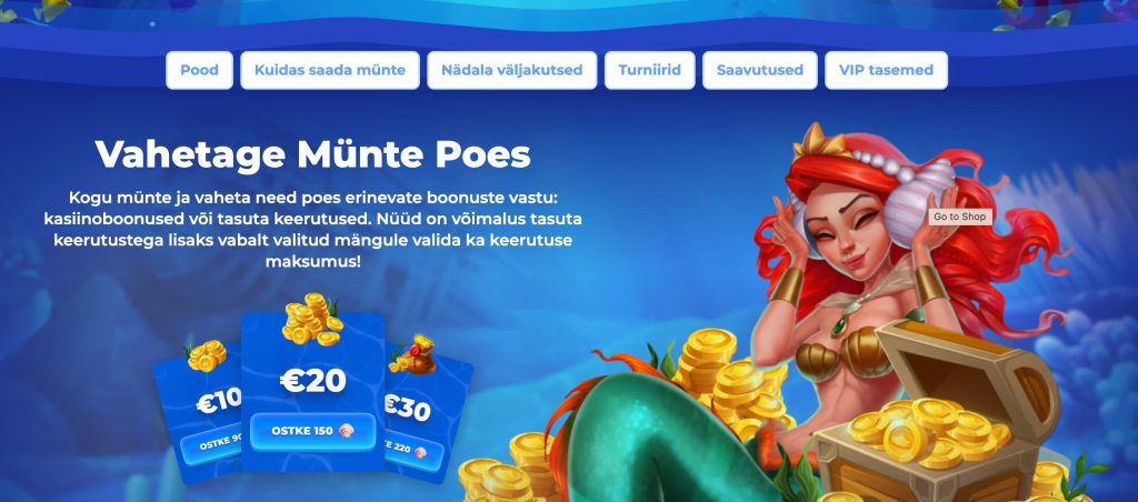 posido kasiino plussid